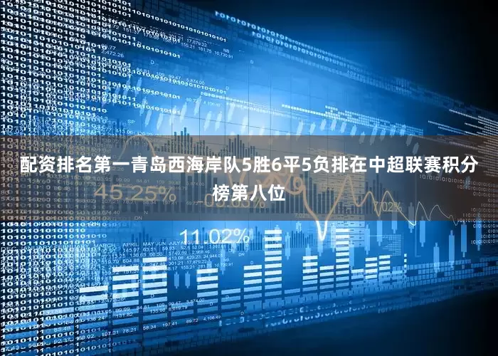 配资排名第一青岛西海岸队5胜6平5负排在中超联赛积分榜第八位